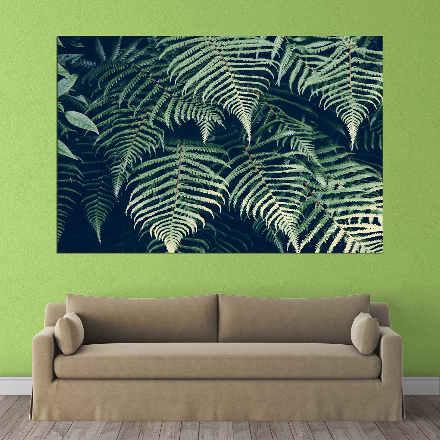 inep-b083y559h4-leaf-tastic-unframed-nature-wall-art-that_ll-leaf-you-breathless-hanging-above-a-sofa,-showcasing-green-leaves-art..jpeg